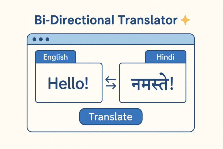 Bi-Directional Translator 2