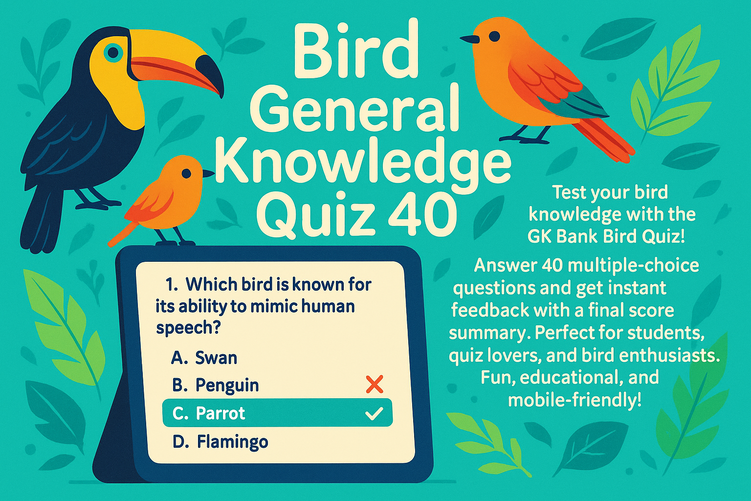 20250430_1937_Bird Knowledge Quiz_simple_compose_01jt3g9pfcfnwrq83vkstwawa4