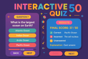 Interactive Quiz 50