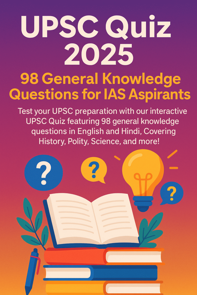UPSC Quiz