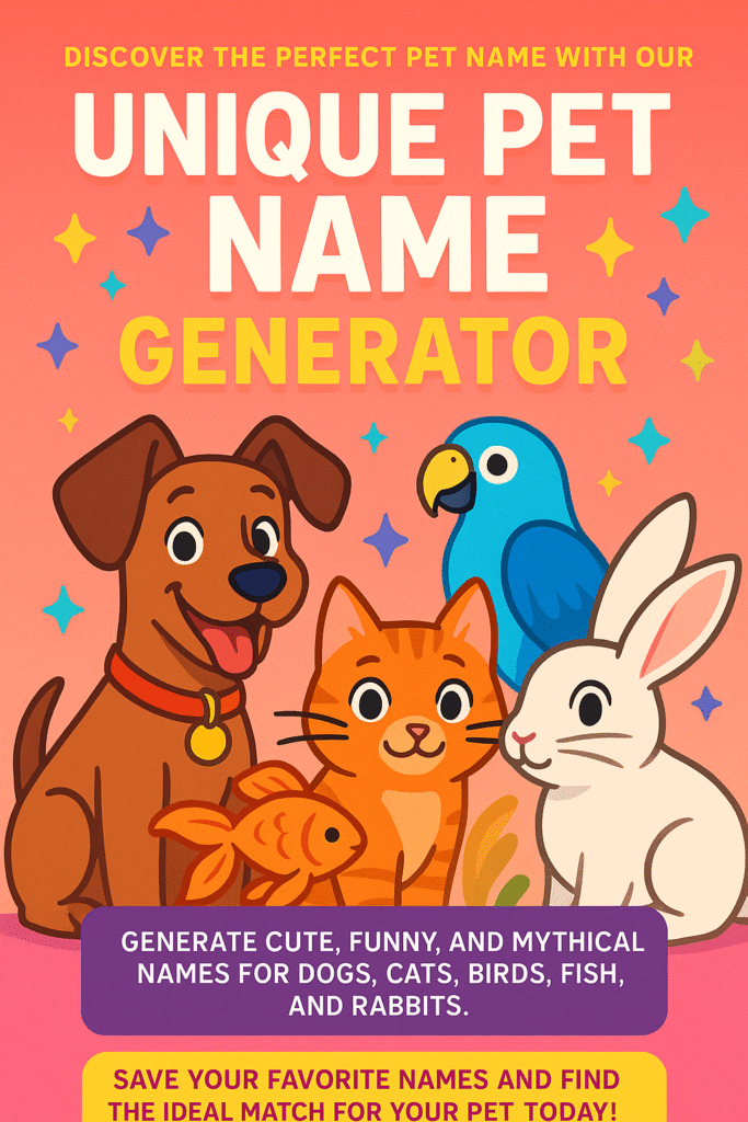 Advanced Pet Name Generator1